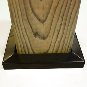 Post Skirt - 6" Posts - Black