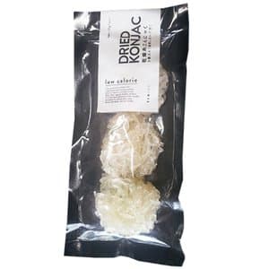 shirataki gluten free quick noodles konjac dried noodles Dried shirataki konjac noodle 25g x 3 portions