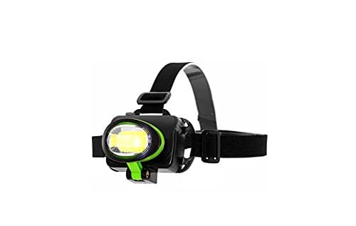 Cob Front Head Torch for Fishing, Mining, Gardening, Hiking and Emergencies, green