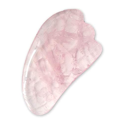 Far infrared rays effect of Cassa plate rose quartz natural stone of the topic facial stone power stone on TV (japan import)