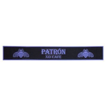 Patron Cafe Purple & Black Professional Series Bar Rail Runner Drip Mat