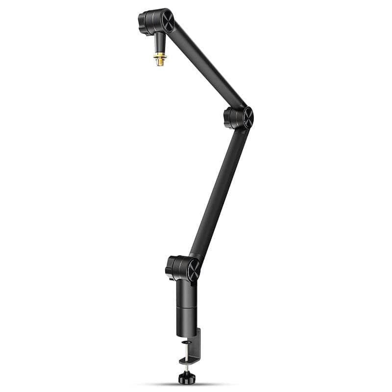 Audio Array AA-15 Gaming Microphone Boom Arm Stand | 1M reach | Premium Metal design with Internal Spring | Heavy Duty Mic Stand | 1.5kg Weight Capacity | 5/8" to 3/8" Screw Adapter | Cable Ties
