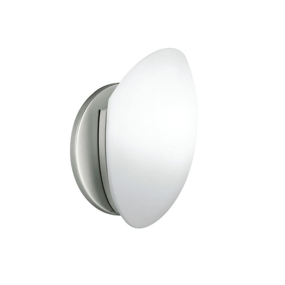 Kichler6520NI, Wall Lights Glass Wall Sconce Lighting, 1 Light, 75 Watts, Brushed Nickel by Kichler Lighting