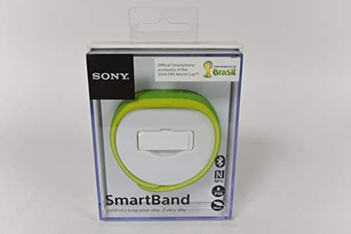 genuine Sony Smartband Swr10 Lifelog Bluetooth Body Tracker Nfc For Android 4.4 green- (2014 Fifa World Cup Brazil Edition)