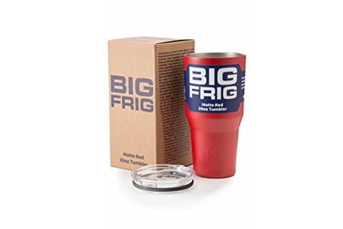 BIG FRIG 30 OZ RED TUMBLER