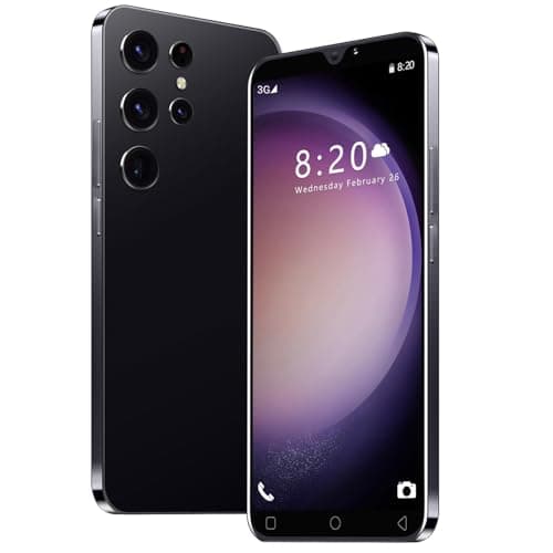 Cheap Mobile Phone, 5.0" IPS Display, Dual SIM, Dual Cameras, 1GB RAM+16GB ROM (Expandable to 128GB), Android 9.0, Support: WiFi/GPS Face ID Cell Phone (Black)