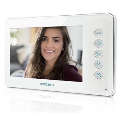 Avidsen Additional Video Monitor 9 Ringtones for 112, 244 Outdoor Units