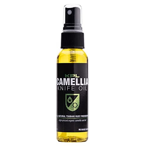 Knife Pivot Lube – Camellia Knife Oil for Blades – Tsubaki, Honing Oil for Cleaning and Blade Care – 60ml Spray Bottle