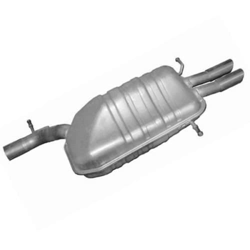 Exhaust Muffler with Dual Tail Pipes Fits 1996-1997 Audi A4 Quattro 2.8L