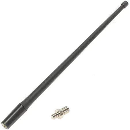 GOZAR Black 13 inch FM AM Signal Antenna Aerial for Jeep Wrangler JK 07-16