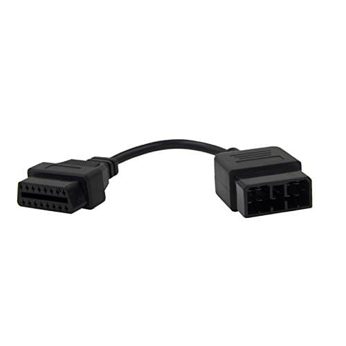 9 Pin OBD1 to 16 Pin OBD2 OBDII Diagnostic Adapter Cable for Subaru