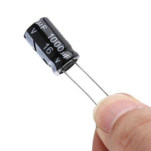 3NH® 500Pcs Electrolytic Capacitor Assortment Kit 0.1UF-1000UF 10V-50V 24 Value+Box