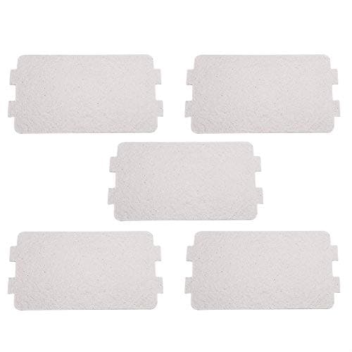 5Pcs Microwave Oven Mica Plate Sheet Microwave Waveguide Cover Replacement Repairing Accessory for Kitchen Microwave Oven