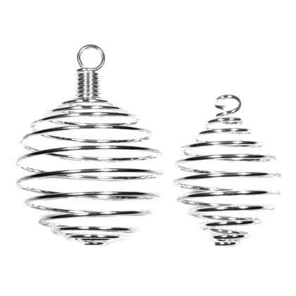 CrystalAge Spiral Gemstone Holder (Spiral Cage) - Large