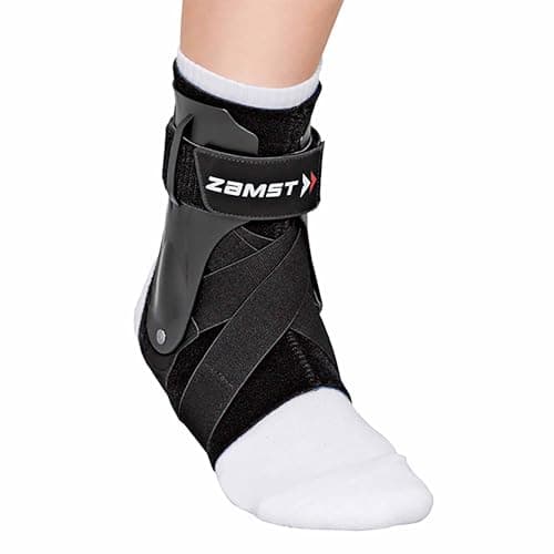 Ankle Brace Support Stabilizer: A2-DX Mens & Womens Sports Brace for Basketball, Soccer, Volleyball, Football & Baseball - Right Ankle, Medium