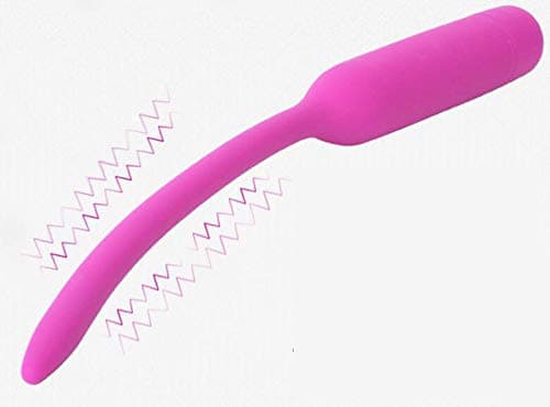 Adabran Male Uréthral Virbrator Device Silicone Dilator Pennis Insert Plu Silicone Sounds for Men