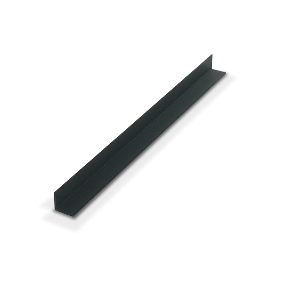 Outwater Plastics 1933-Bk Black 1/2 Inch X 1/2 Inch X 3/64 (.047) Inch Thick Styrene Plastic Even Leg Angle Moulding 48 Inch Lengths (Pack of 3)