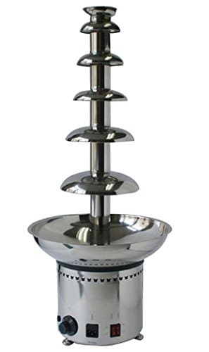 6 Tiers Party Hotel Commercial Chocolate Fountain Chocolate Fondue Fountain Machine 33" high