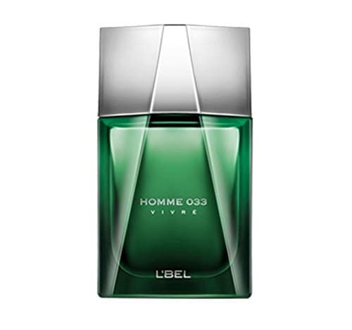 L'Bel HOMME 033 VIVRE for Men Eau de Toilette Atomiseur by L'BEL PARIS 3.4 Oz