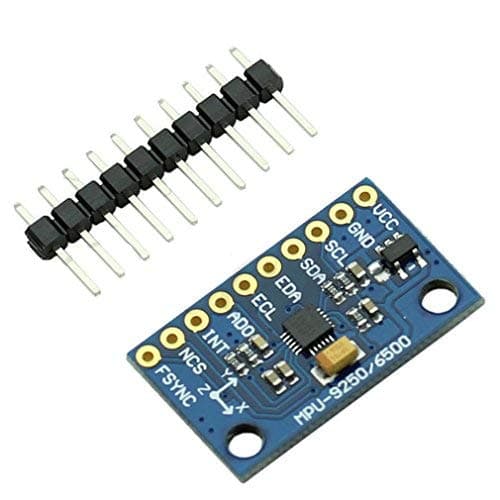 MPU-9250/6500 9-Axis 9 DOF 16 Bit Gyroscope Acceleration Magnetic Sensor 9-Axis Attitude +Gyro+Accelerator+Magnetometer Sensor Module IIC/SPI for Arduino GY-9250