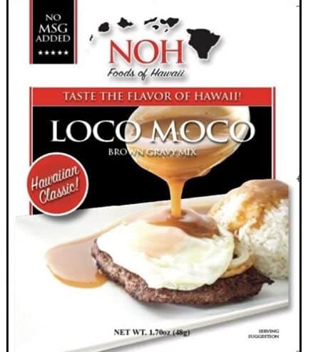 NOHHawaii Loco Moco Seasoning Mix 1.7 oz (Pack of 3)
