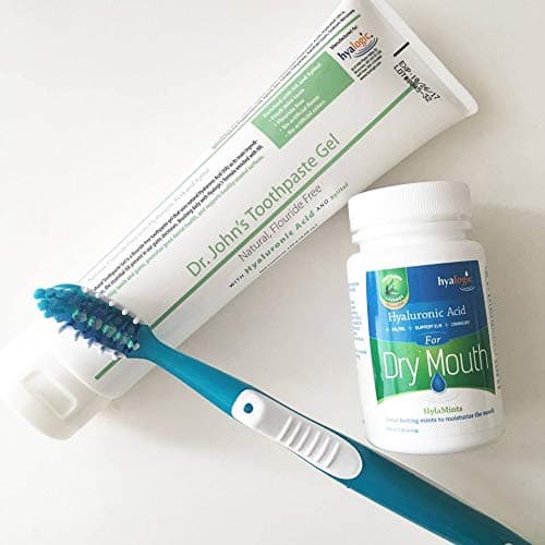Hyalogic LLC, Hyaluronic Acid for Dry Mouth, HylaMints, 60 Mint Lozenges