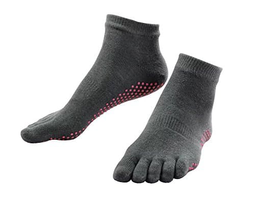 Gxia Unisex Gym Non-Slip GYOGA Socks (2-Pack)