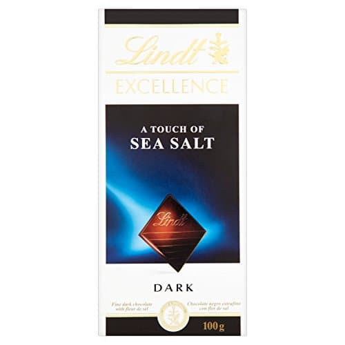 Lindt Excellence Sea Salt 100g x 4pcs