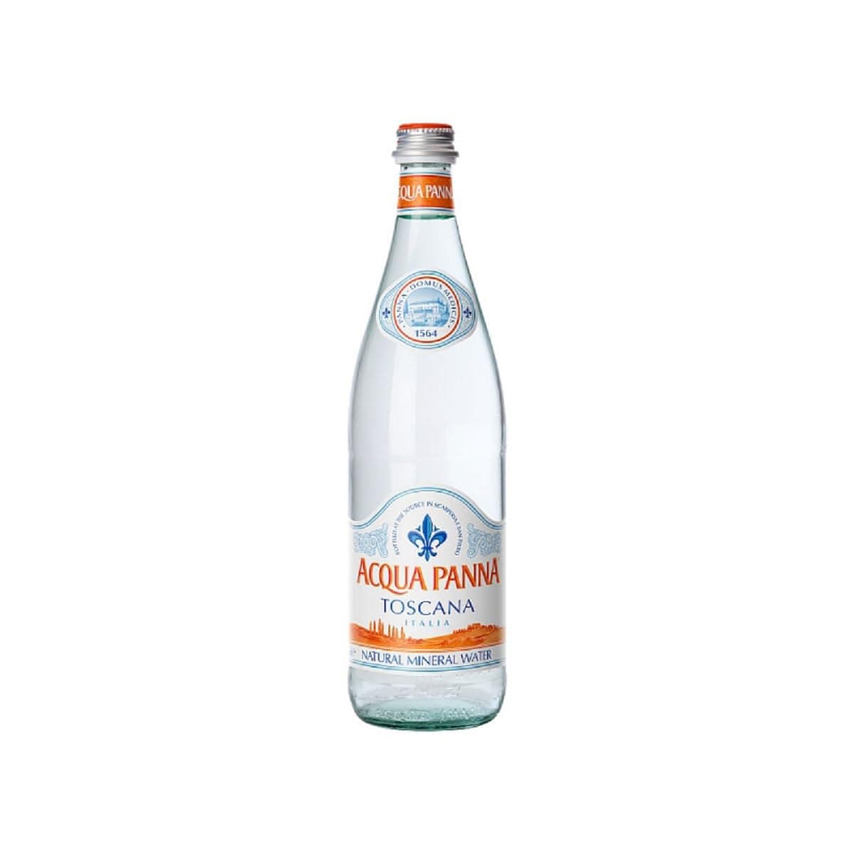 Toscana Spring Water, 8.8oz Glass Bottle (Pack of 12, Total of 105.6 Oz)