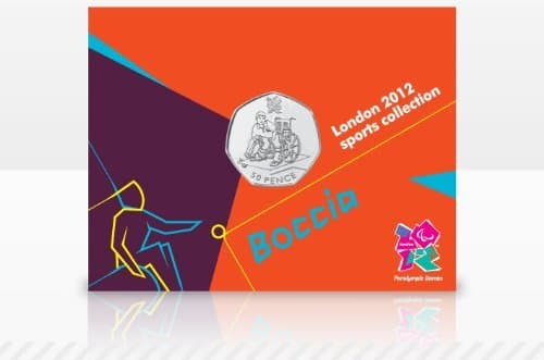 Boccia London Olympics 2012 - The 50p Sports Collection - (New)
