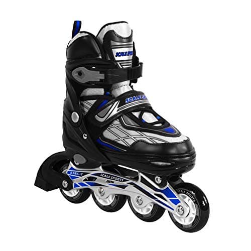 Adjustable Inline Skates for Kids and Adults Safe and Durable Turquoise Blades for Girls and Boys, Men and Ladies