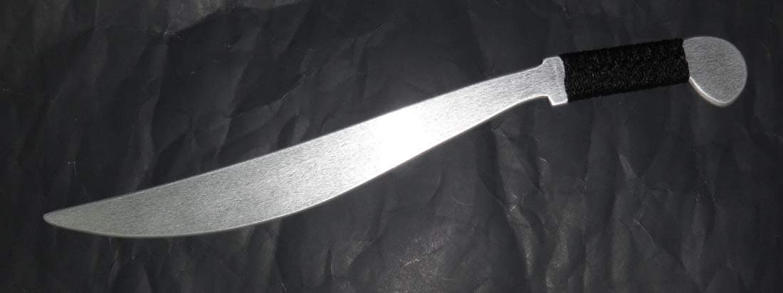 Aluminum Lahot Bolo Training Sword Filipino Moro Practice Blade Martial Arts FMA Manually Operated Sporting Goods Replica