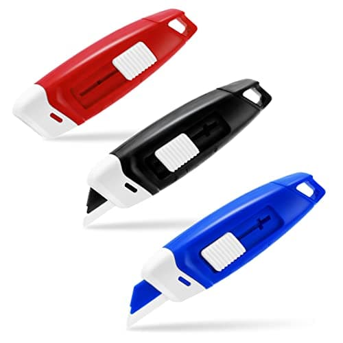 Sonuimy 2-Stage Retractable Ceramic Box Cutter(3PCS)