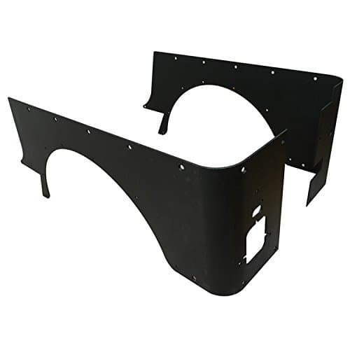 Paramount Restyling 51-0108 Black Corner Guard (Jeep Wrangler YJ)