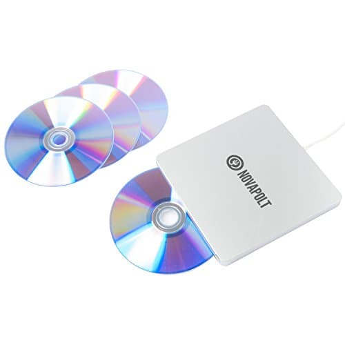 Novapolt TM External DVD Drive, Burner for Mac and Windows USB 3.0 External Hard Drive Slot