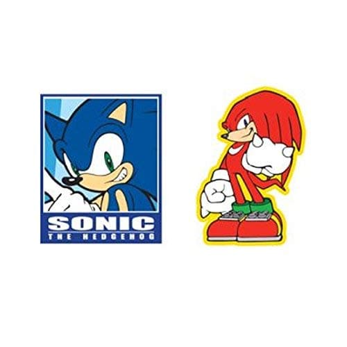 Gutzy Gear Series 1 Sonic and Knux Patches (2 Pack)