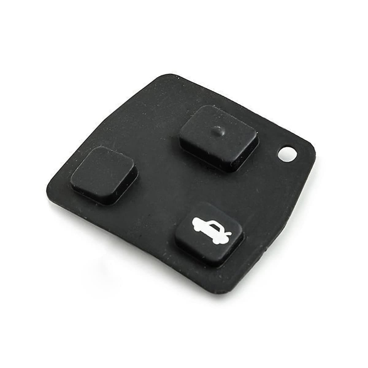 2 or 3 Button Rubber Pad for Toyota Avensis Corolla Yaris Key Fob Replacment Accessories