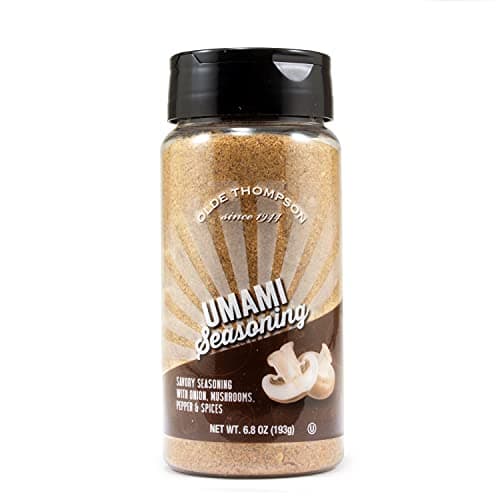 Olde Thompson Umami Seasoning, Savory Mushroom Seasoning Blended with Onions & Peppers, 6.8 Ounce