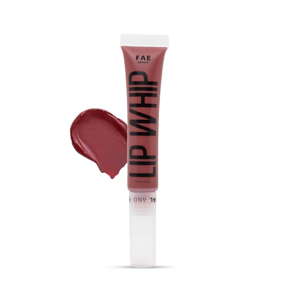 Lip Whip 12H Matte Liquid Lipstick | Long Wear | Non Drying | Soft Mousse Smudgeproof Formula | Vegan | Enriched with Vitamin E and Cherry Coffee - Cherry