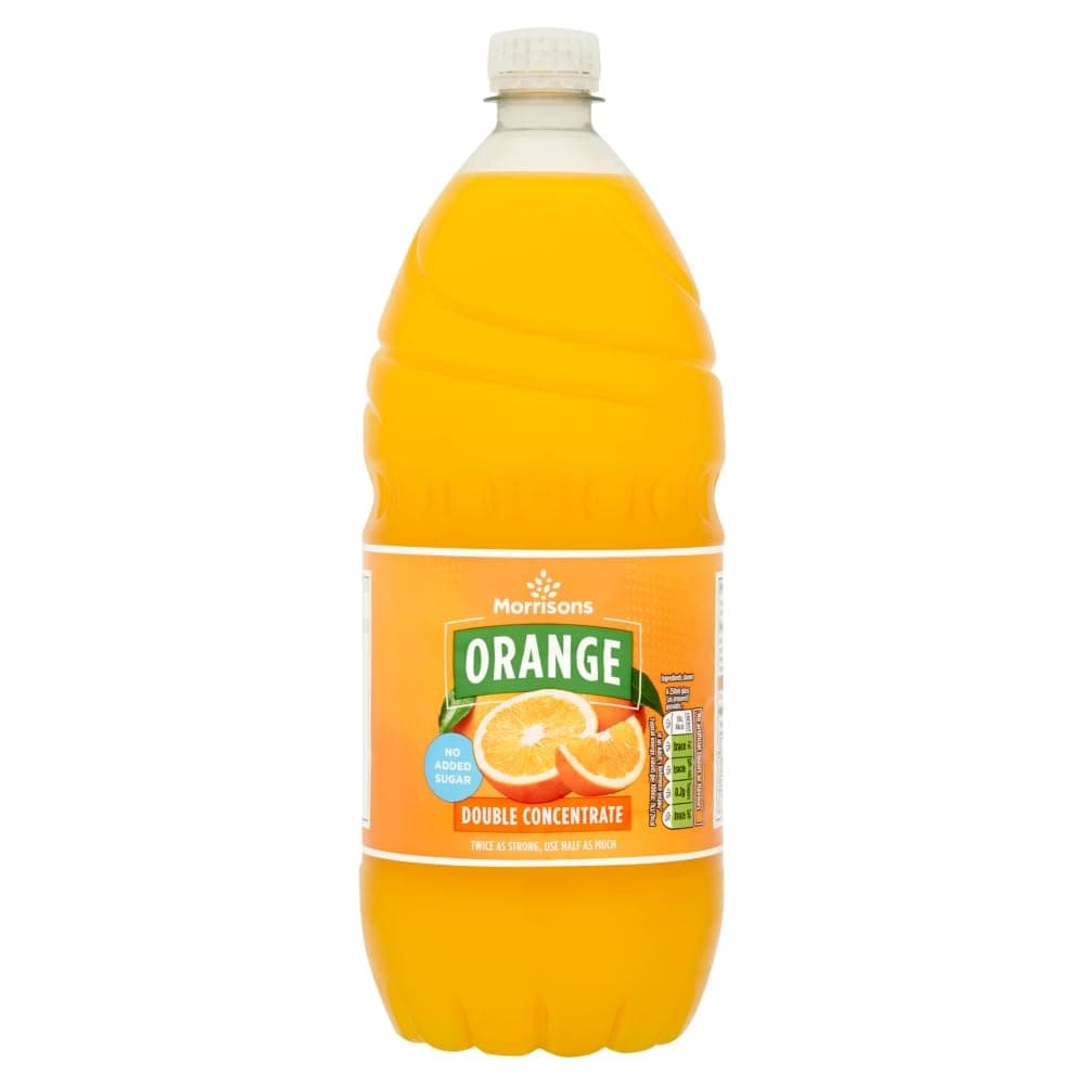 Morrisons Orange Squash No Added Sugar 1.5 litre