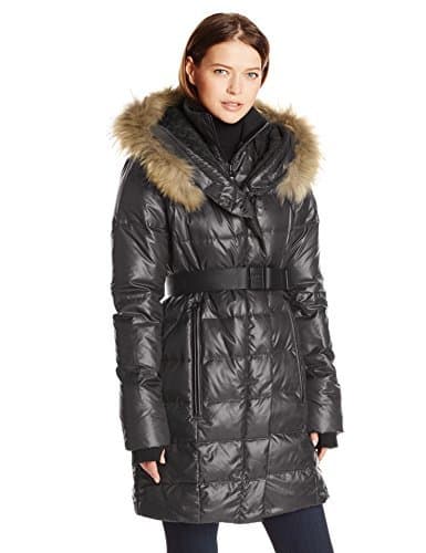 RUD by RUDSAK Women's Jacqueline Luxurious Mid-Length Down Coat