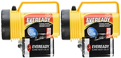 Eveready Floating Led Lantern Led 6 V Battery 50 Lumens White, Pack of 2