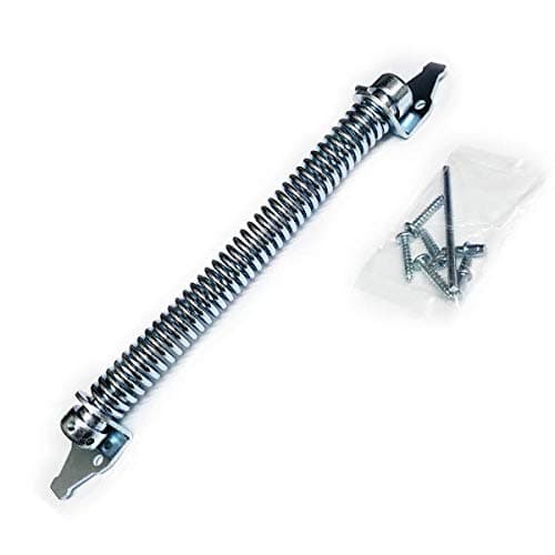 Gate Spring 13 inches or 330 mm Self Closing for Door Gate with Screws, Steel Finished in Zinc, WI-GS-13