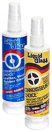 Liquid Glass Leather, Vinyl & Rubber Protectant & Cleaner Kit (8 oz.)