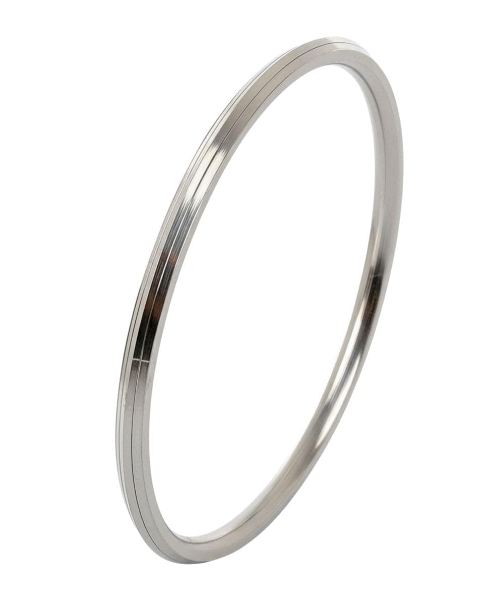The Amritsar Store Non-Precious Metal & Stainless Steel Kada for Unisex Adult