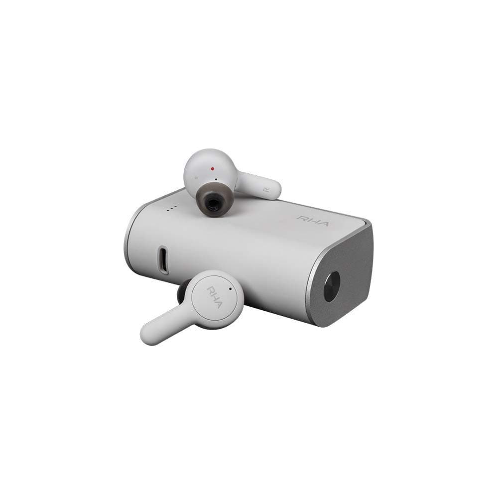 RHA 602033 True Connect Cloud Wireless Earbuds With Bluetooth 5 and Sweat proof For Sport Activity - White (Pack of 1)