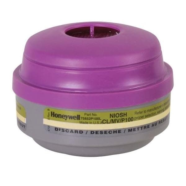 Honeywell North 7506N95 Particulate Filters, Cartridge/Filter, Non-Oil Particulates, N95, Purple (Pack of 10)