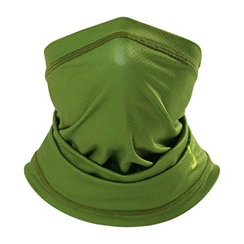 SAITAG Neck Gaiter Sun Protection Breathable Elastic Face Scarf Mask for Hot Summer Cycling Hiking Fishing