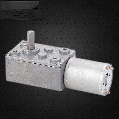 DC Motor Worm Gear Motor Motor Zwl-Fp 12V 24V Full Metal Gear Torque 10Rpm-260Rpm - (Speed(RPM): 12V 10Rpm)