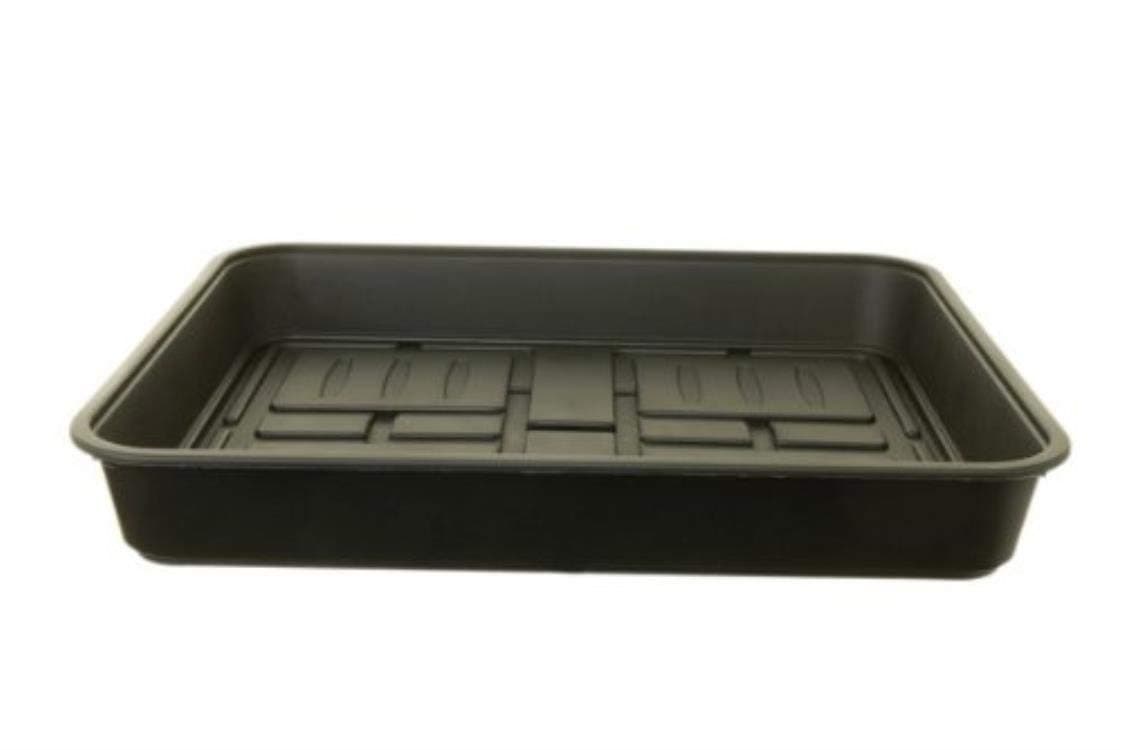whitefurze Set of 5 Plastic Garden Greenhouse Gravel Tray - Medium Gravel Tray 38cm